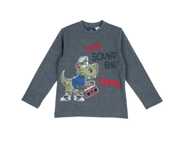 Bluza copii Chicco, Gri, 02899-65MC