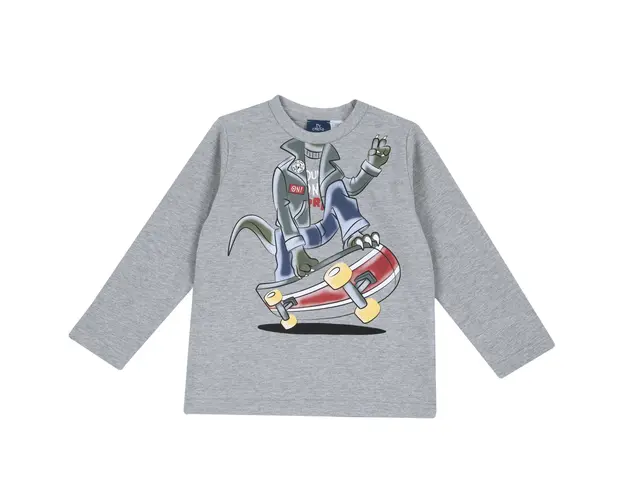 Bluza copii Chicco, gri, 02968-65CLT