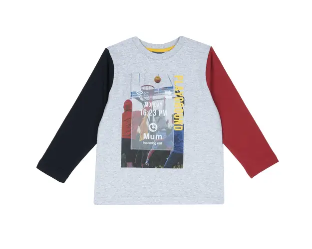 Bluza copii Chicco, gri, 67788-63MC