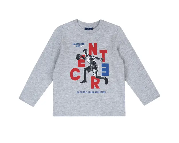 Bluza copii Chicco, Gri Deschis, 67986-66CLT