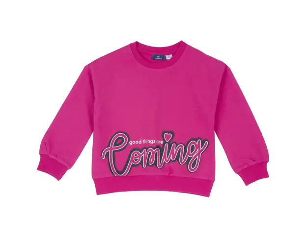 Bluza copii Chicco groasa, ciclamen 2, 69705-65CLT