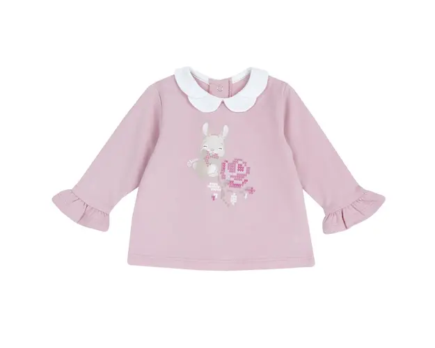 Bluza copii Chicco, roz prafuit, 01901-65MFCO