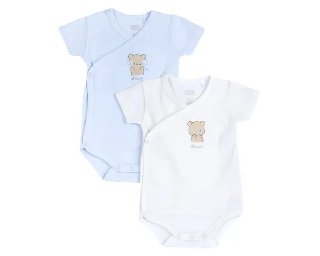 Body bebe Chicco set 2 bucati, bleu, 11744-67MFCI