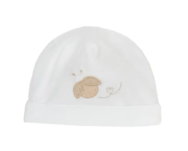Caciulita bebe Chicco din jerse, Alb 2, 16392-66MFCI