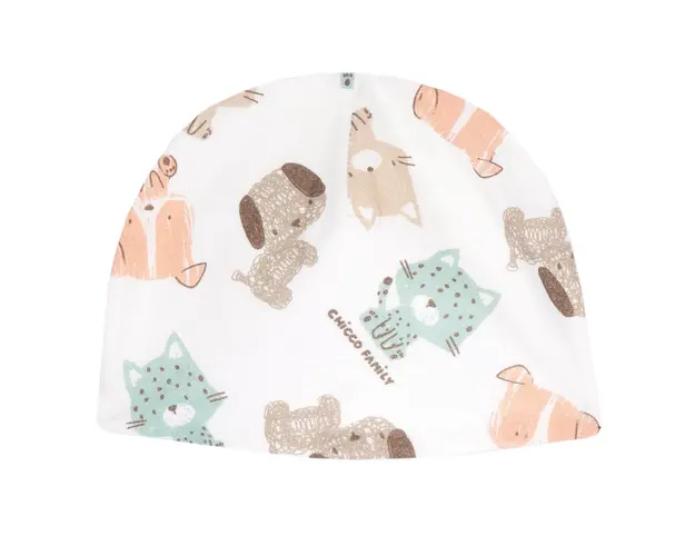 Caciulita bebe Chicco din jerse, Multicolor, 16428-66MFCI