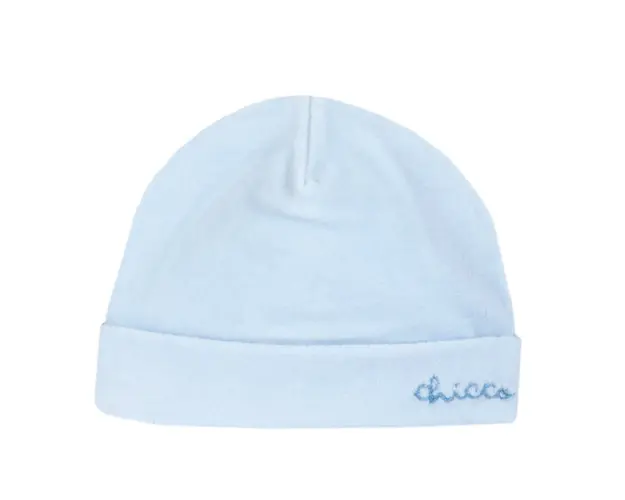Caciulita bebe Chicco din velur, bleu, 04647