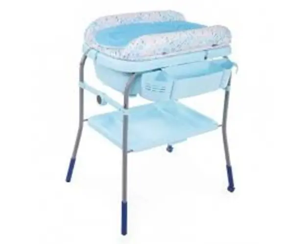 Cadita cu masa de infasat Chicco, Ocean, 0luni+