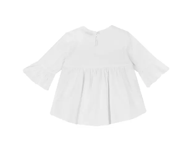 Camasa copii Chicco din poplin, Alb 2, 66588-66MC