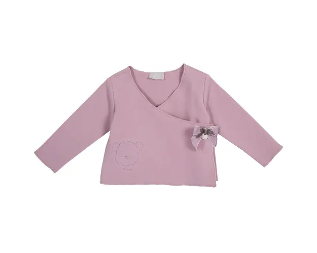 Cardigan copii Chicco, jerse elastic, corai, 96922