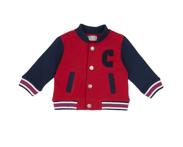 Cardigan copii Chicco cu capse, Rosu, 09868
