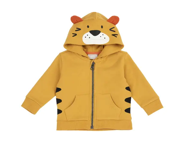 Cardigan copii Chicco cu gluga, galben 2, 07396-67MFCO