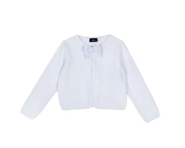 Cardigan copii Chicco tricotat, Alb, 09883-62MC