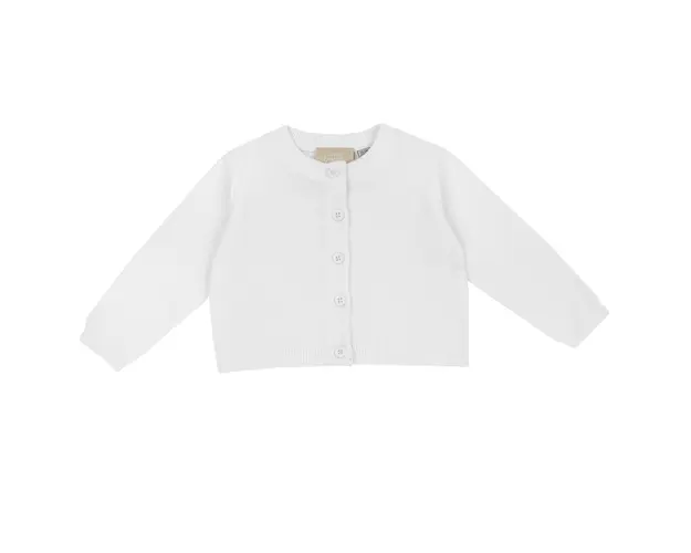 Cardigan copii Chicco tricotat, Alb 2, 05761-66MFCO