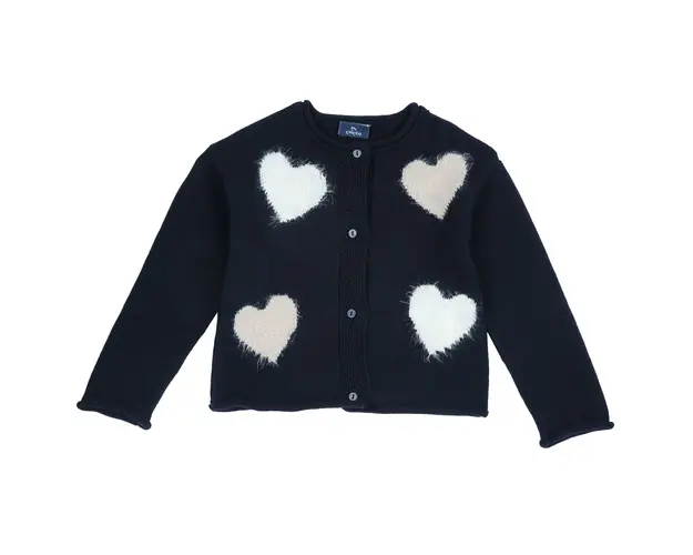 Cardigan copii Chicco tricotat, albastru inchis, 02714-65MC