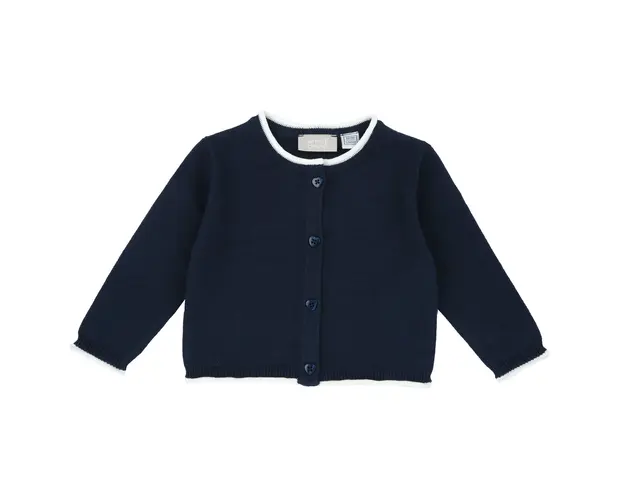 Cardigan copii Chicco tricotat, albastru inchis, 07339-67MFCO
