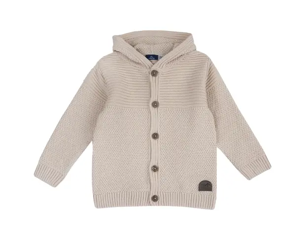 Cardigan copii Chicco tricotat, bej, 07823-67MC
