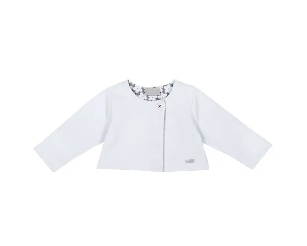 Cardigan copii Chicco Felpa, nasture floricica, 09390