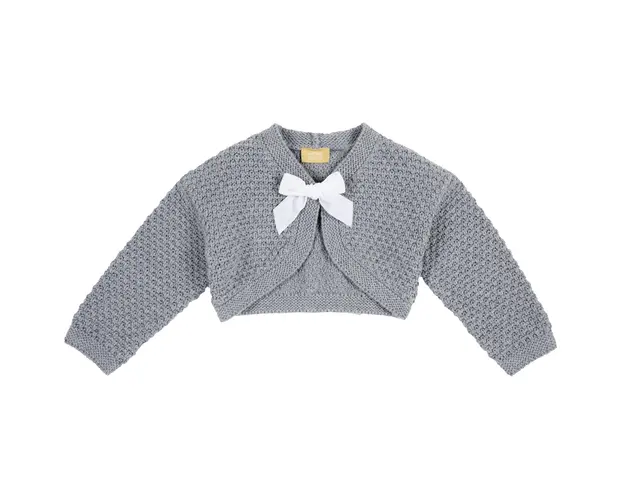 Cardigan-bolero copii Chicco, tricotat, fundita aplicata, 96960