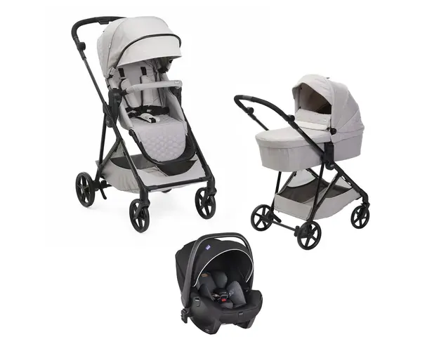 Carucior copii 3 in 1 Chicco Seety, FlorenceBeige (Bej), 0luni+