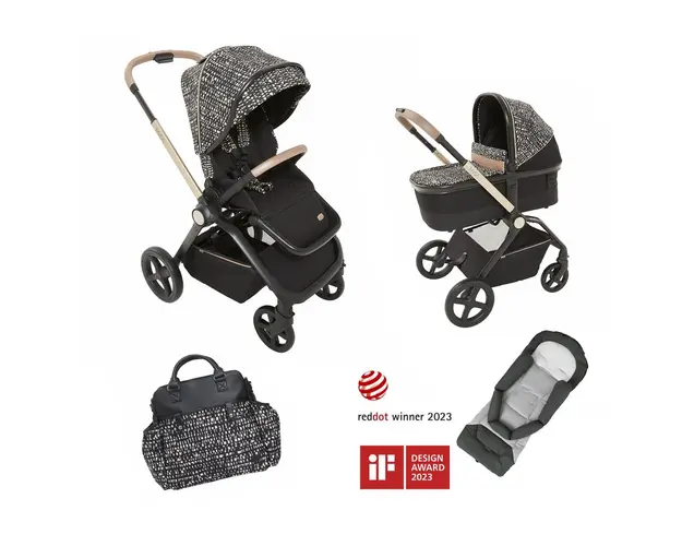 Carucior copii duo Chicco Mysa Special Edition, Glam Dew Reluxe, de la nastere pana la 22Kg