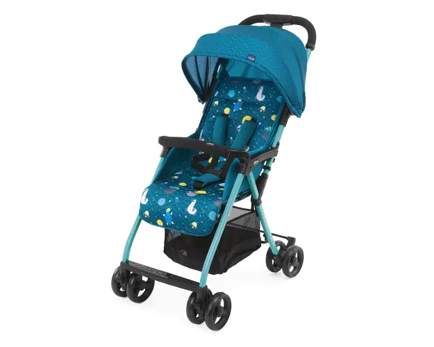 Carucior sport Chicco Ohlala 3, Sloth In Space (Albastru), 0luni+