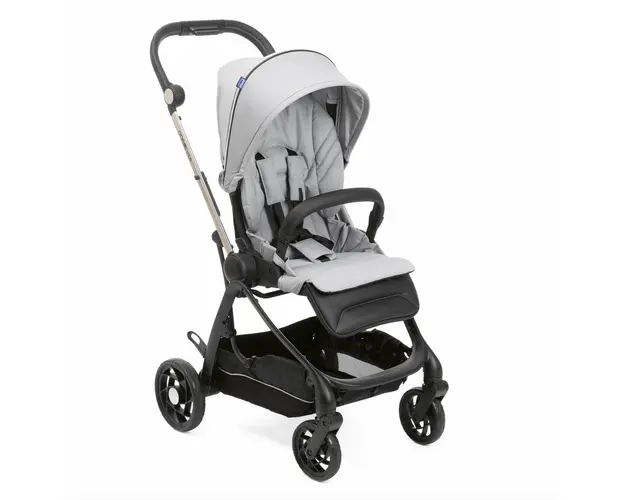 Carucior sport Chicco One4Ever, SilverLeaf (Gri), nastere-22Kg
