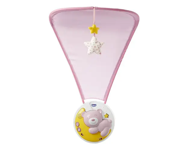 Carusel muzical Chicco Next 2 Moon, Pink (Roz), 0luni+
