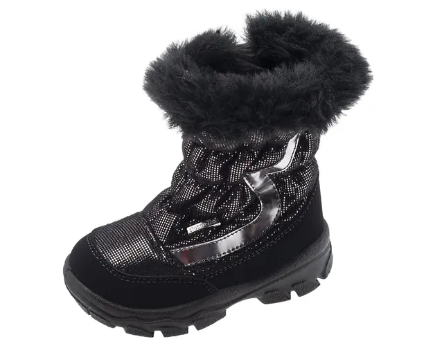 Cizma iarna copii Chicco Waiki, 66013-61P, negru