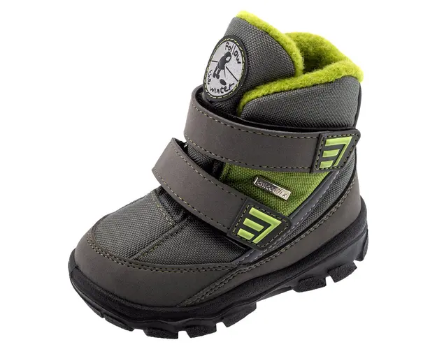 Cizma iarna copii Chicco Walk, 66014-61P, gri inchis