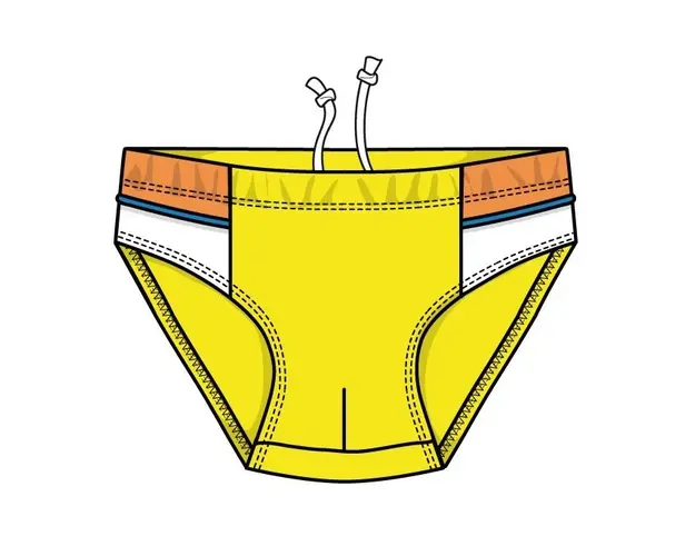 Costum de baie Chicco, galben, 92824