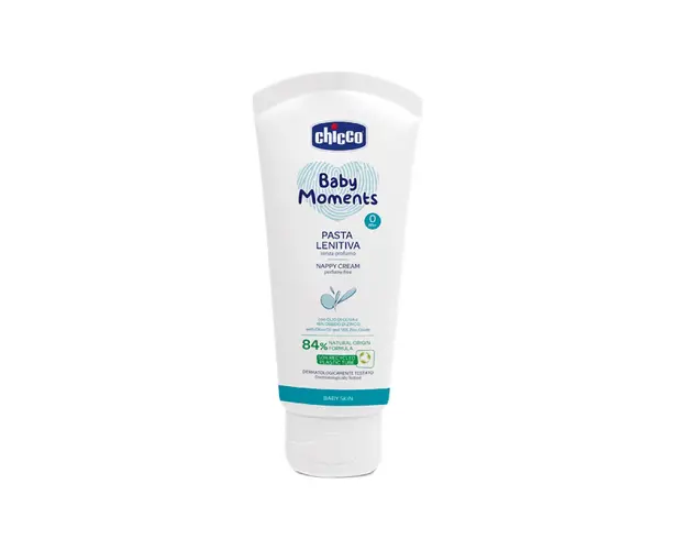 Crema Chicco Baby Moments BabySkin impotriva iritatiilor de la scutec, 100ml, 0luni+