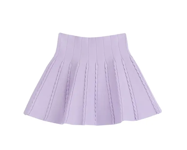 Fusta copii Chicco tricotata, lila, 34550-67MC