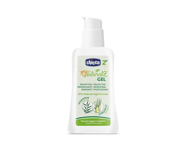Gel protectie naturala Chicco Naturalz, 60 ml, 2 luni+