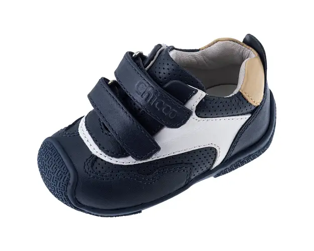 Ghete piele copii Chicco Gordon, bleumarin, 67080-62P