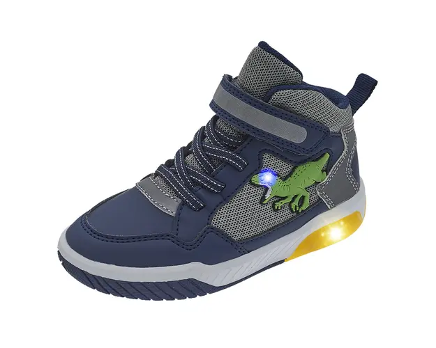 Ghete sport copii Chicco Cartoon, luminite, belumarin, 72104-67P