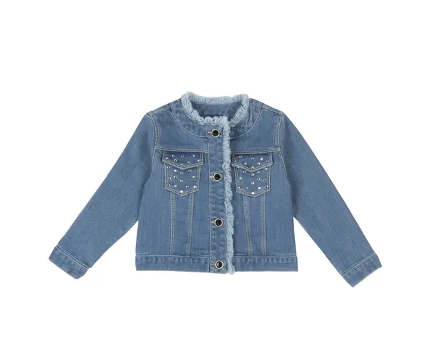 Jacheta copii Chicco, bleu cu model, 87599-62MC