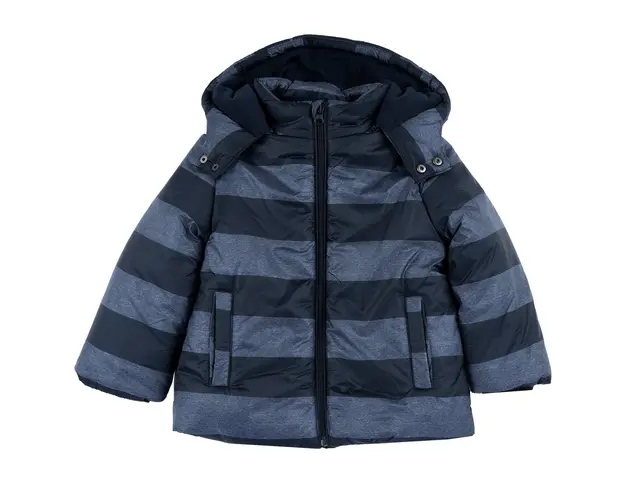 Jacheta copii Chicco impermeabila, Bleumarin Cu Model, 87841-67MC