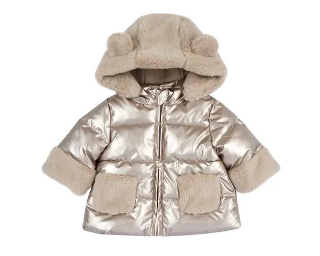 Jacheta copii Chicco matlasata, bej cu model, 86435-67MFCO