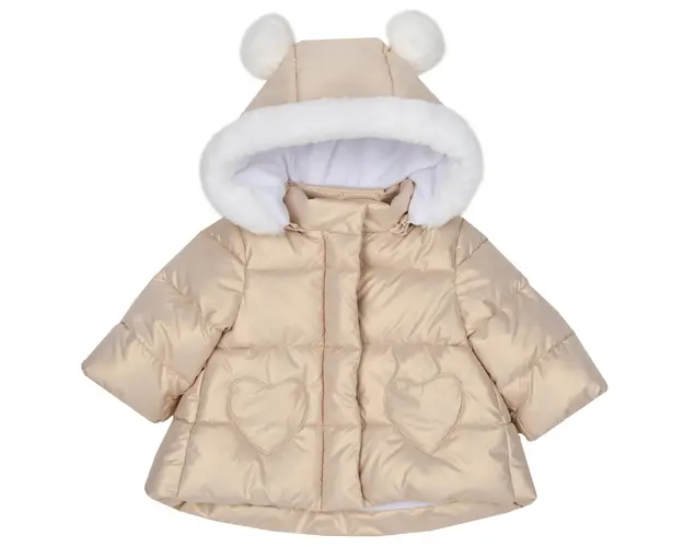 Jacheta copii Chicco matlasata, bej cu model, 87696-63MFCO