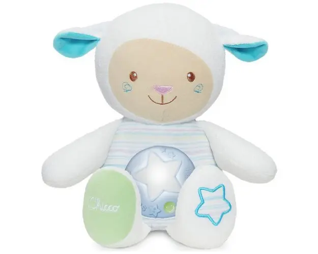 Jucarie Chicco Oita cantec de leagan, Bleu, 0luni+