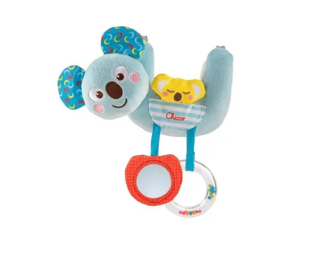Jucarie Chicco pentru carucior Familia Ursuletului Koala, 6-36 luni+