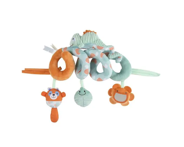 Jucarie cu activitati Chicco Spirala cameleon, 0luni+