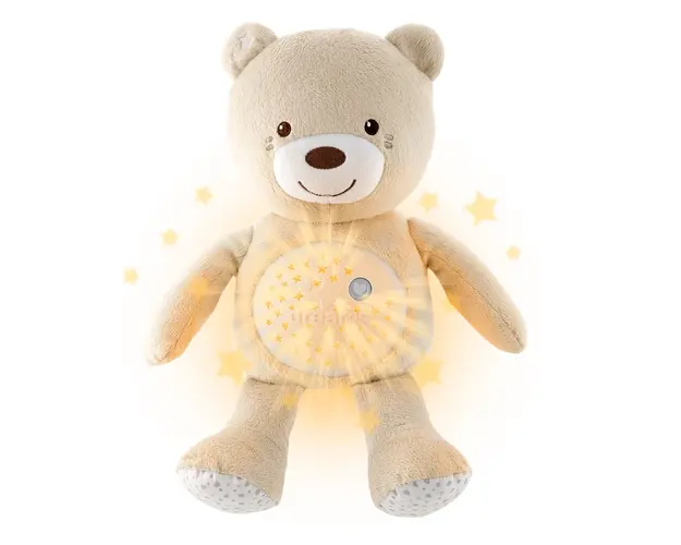 Jucarie cu proiectie Chicco Ursuletul bebelus, unisex, 0luni+