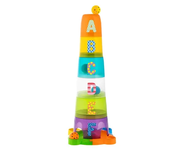 Jucarie educativa Chicco Turnulet cu diverse activitati, 6-24luni