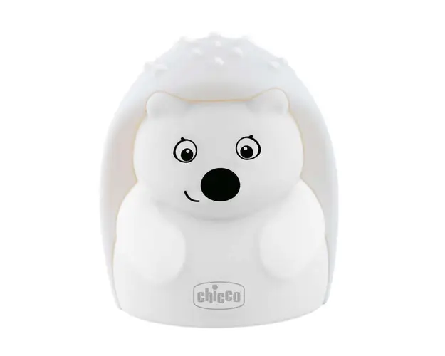 Lampa de veghe Chicco reincarcabila cu lumini multicolore, Arici, 0 luni+