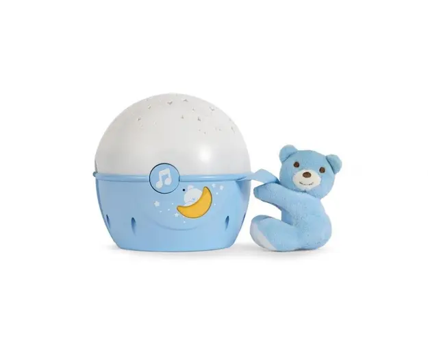 Lampa muzicala Chicco Aproape de stele, bleu, 0luni+
