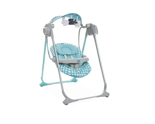 Leagan-balansoar Chicco Polly Swing UP, Turquoise (Verde)