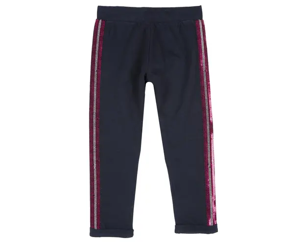 Pantalon copii trening, albastru, 08394