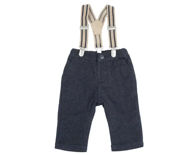 Pantaloni copii Chicco, albastru inchis, 07764-67MFCO