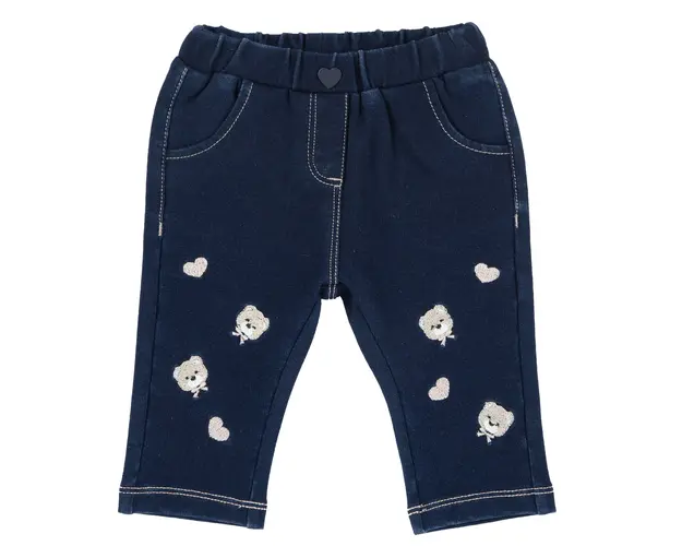 Pantaloni copii Chicco, albastru inchis, 07910-67MFCO